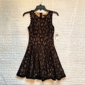 NWT City Studio Lace A-Line Dress, Size 1